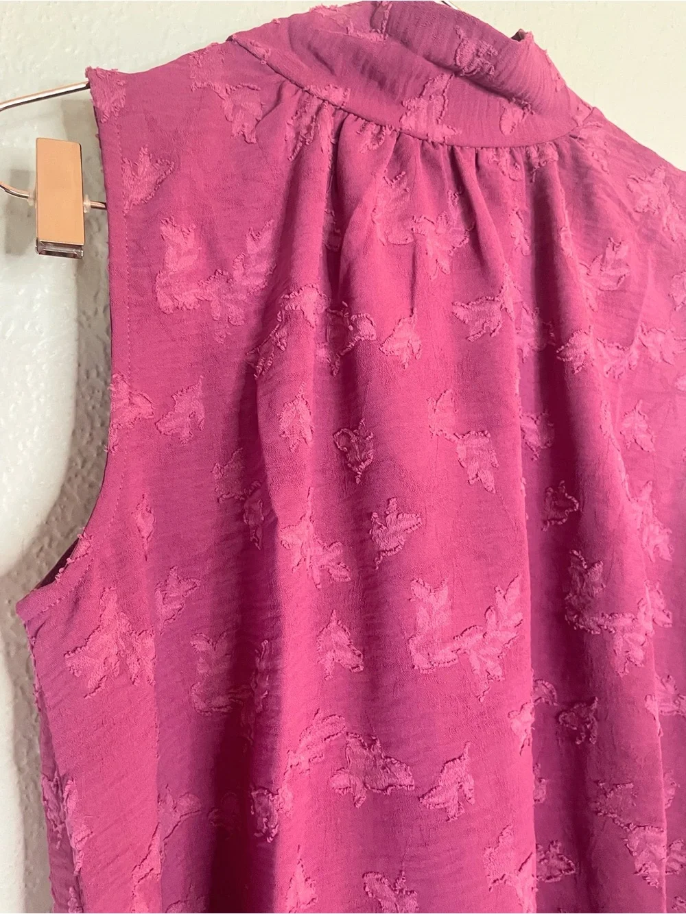 Easel Magenta Pink Matching Top & Shorts Set NWT Small Vacation Resort Boho Set